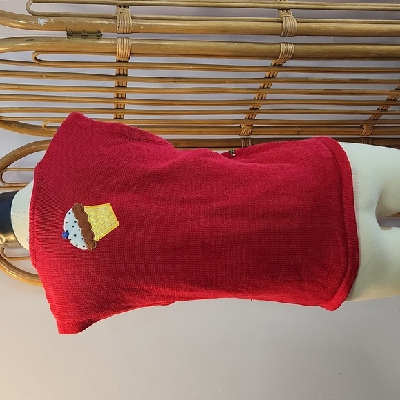 Bobbie Brooks Christmas gingerbread house themed sweater vest size small - Picture 9 of 15